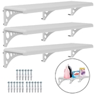 Prateleira Multiuso Branca Com Suporte | 60x20cm | Astra | Ki